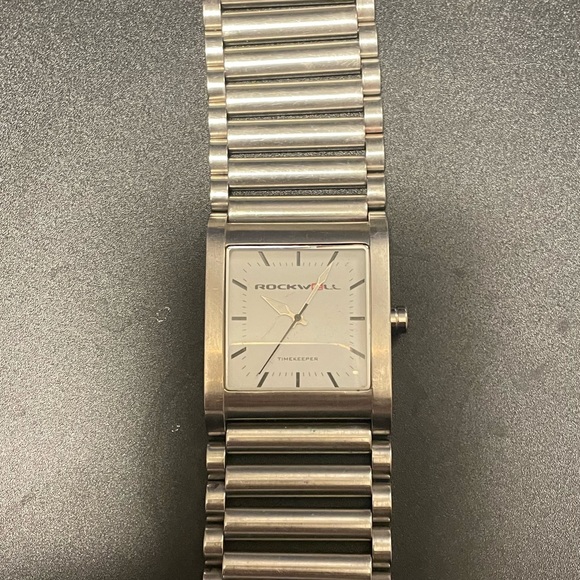 Rockwell Rook Watch one of a kind piece a collector item beautiful nuce n heavy - Picture 5 of 5